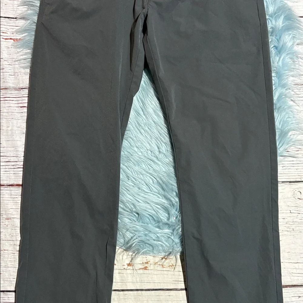 J. Crew Factory Flex Slim-fit Tech Chino Pant Grey Sz 33X30